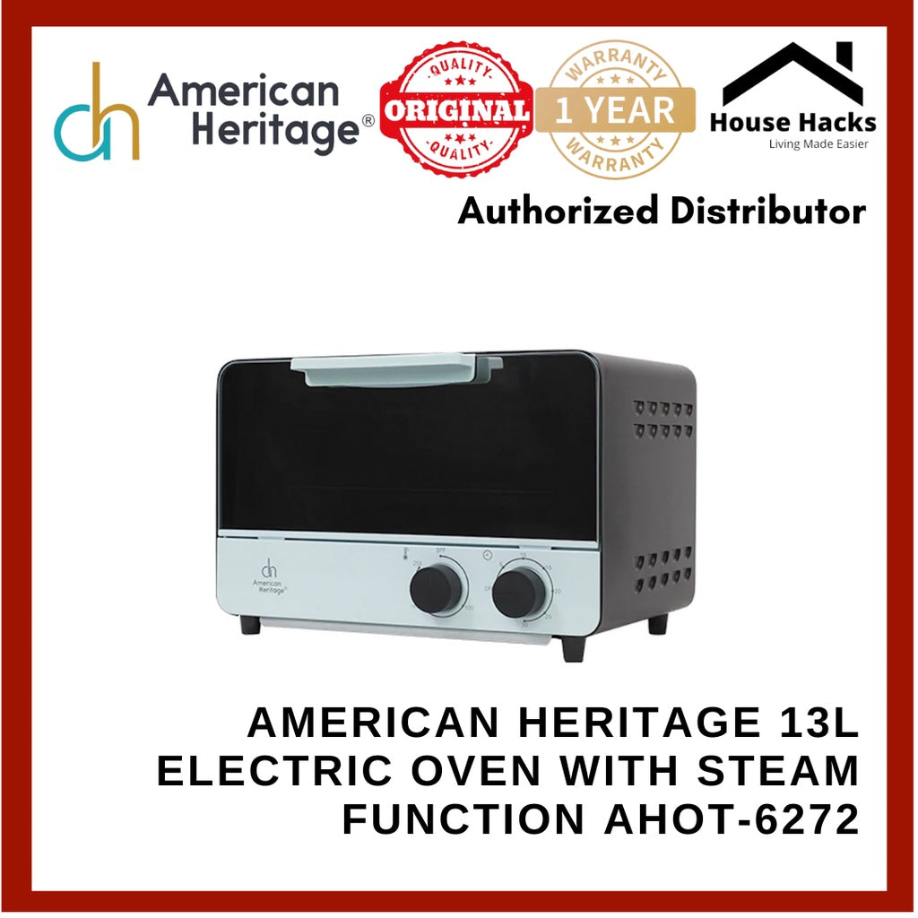 American Heritage 13L Electric Oven with Steam Function AHOT-6272