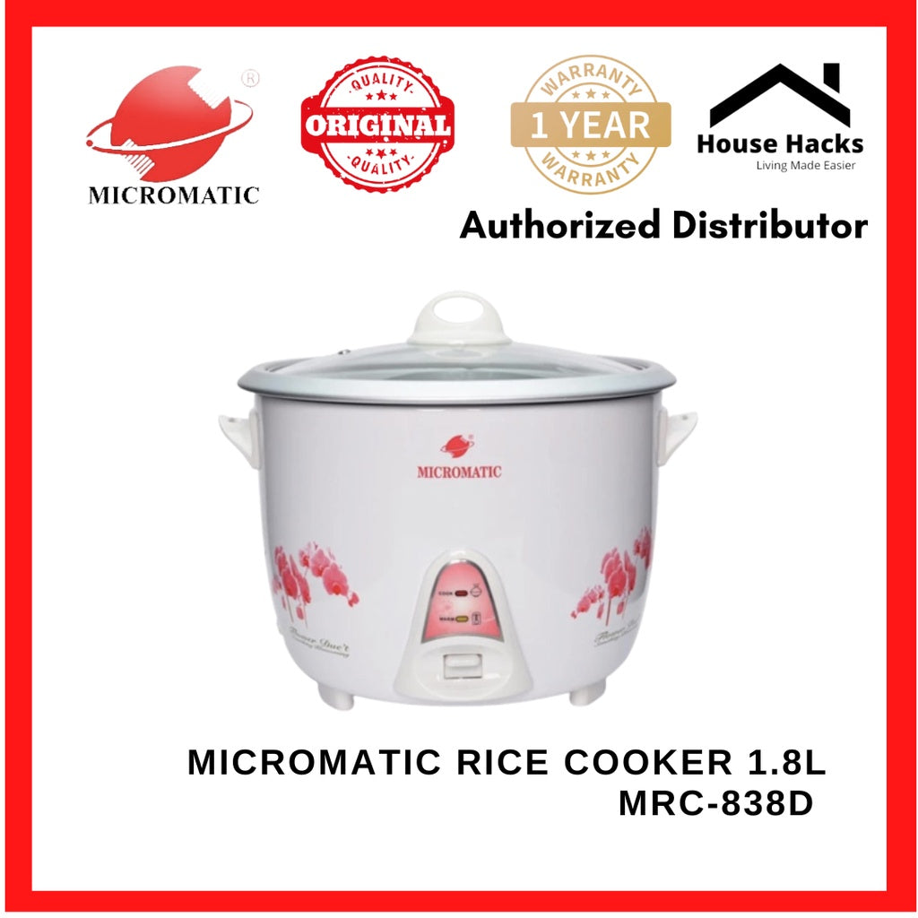 Micromatic MRC-838D Rice Cooker 1.8L