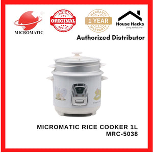 Micromatic MRC-5038 Rice Cooker 1L