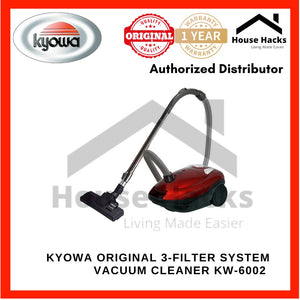 Kyowa Original 3-Filter System High Power Sunction Vacuum Cleaner with Low Noise Design KW-6002