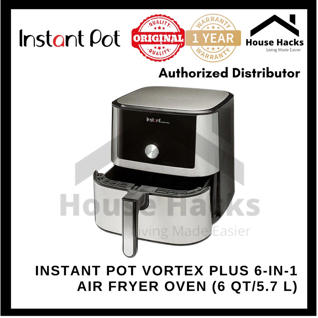 Instant Pot Vortex Plus 6-Quart 6-in-1 Air Fryer Oven with