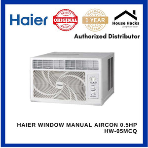 Haier Window Manual Aircon 0.5HP HW-05MCQ