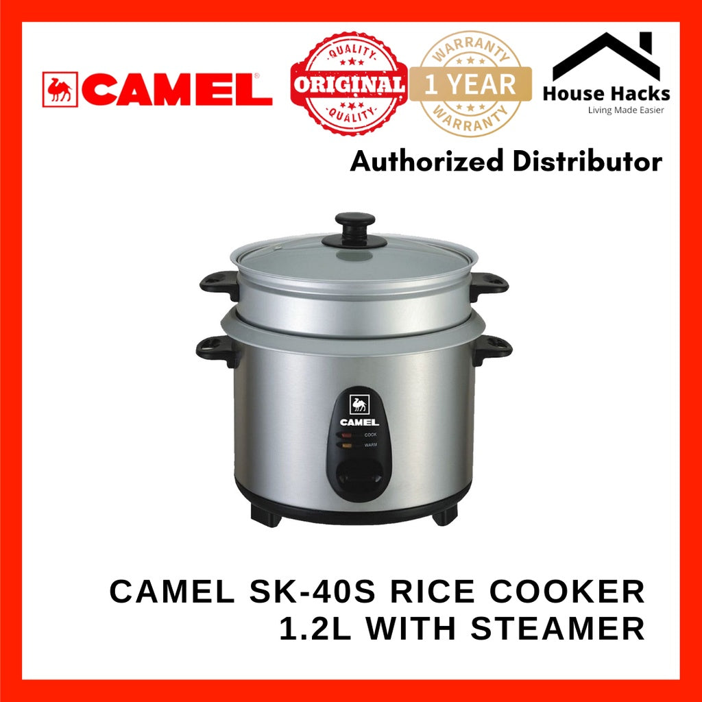Camel SK-40S Rice Cooker 1.2L with Steamer