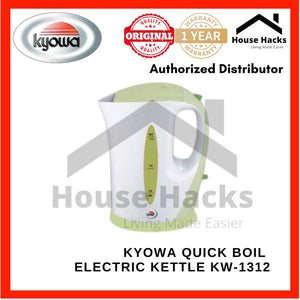 Kyowa Quick Boil Electric Kettle with Heat Resistant Housing 1.7 Liters KW-1312