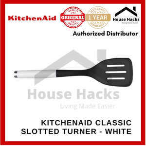 KitchenAid Classic Slotted Turner - White