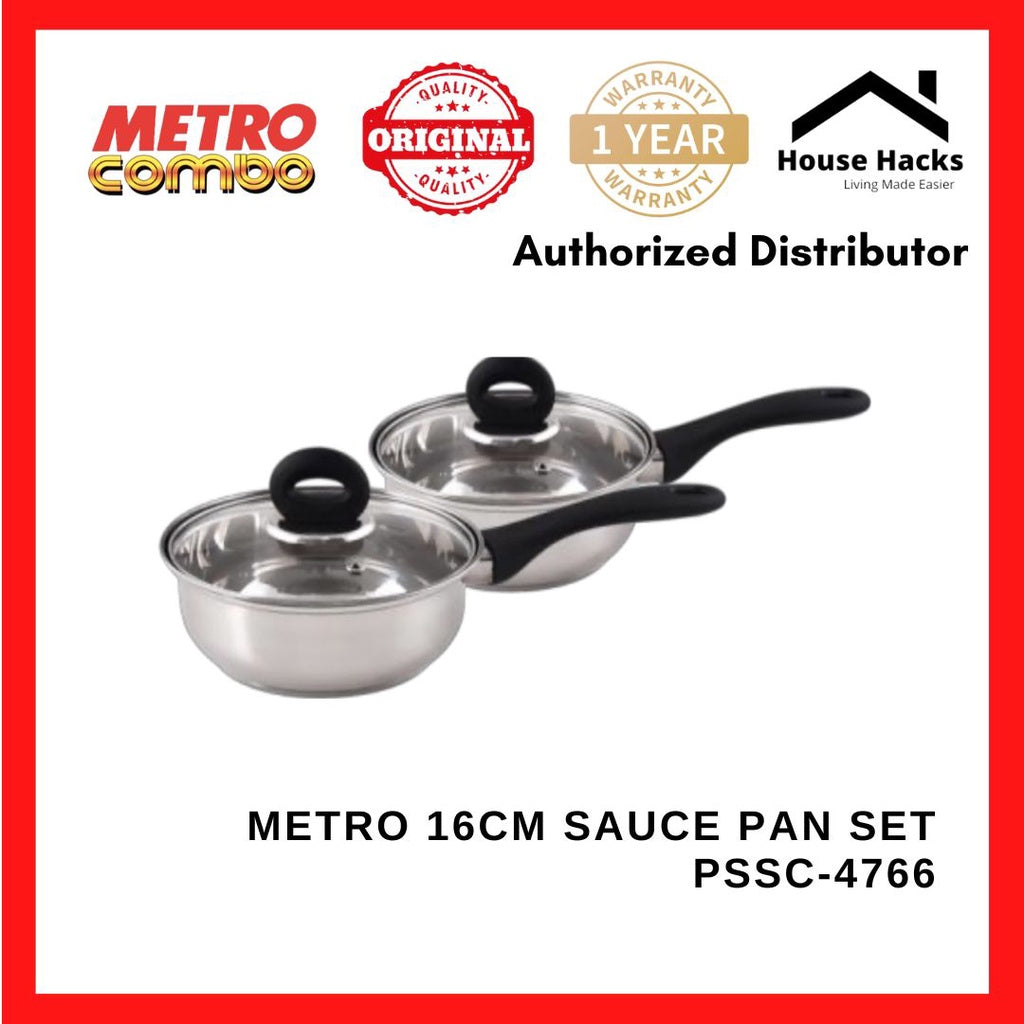 Metro 16cm Sauce Pan Set PSSC-4766