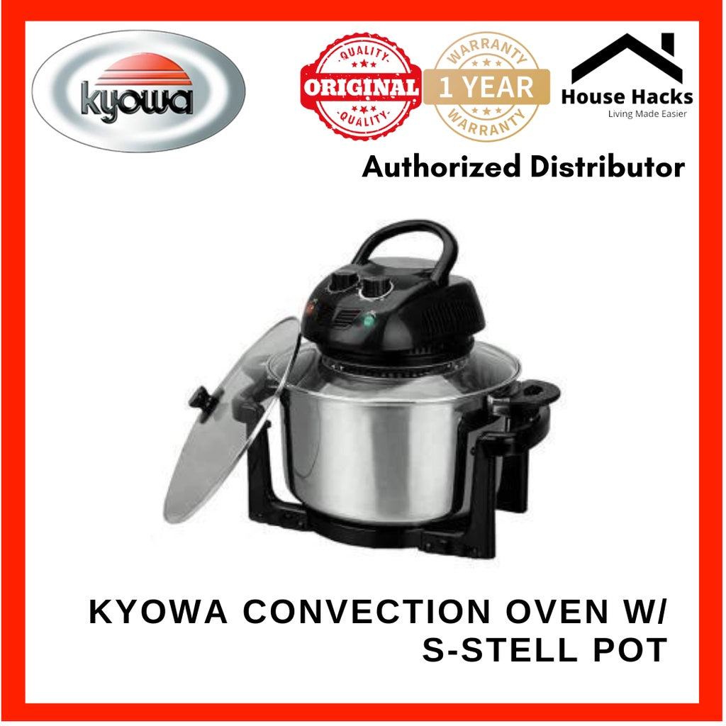 Kyowa 10L Turbo Convection Oven w/ S-Steel Pot KW-3907