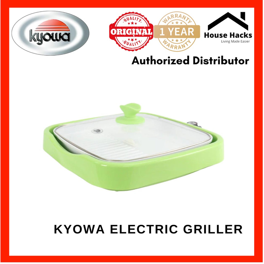Kyowa Electric Griller (White/Green) KW-3704
