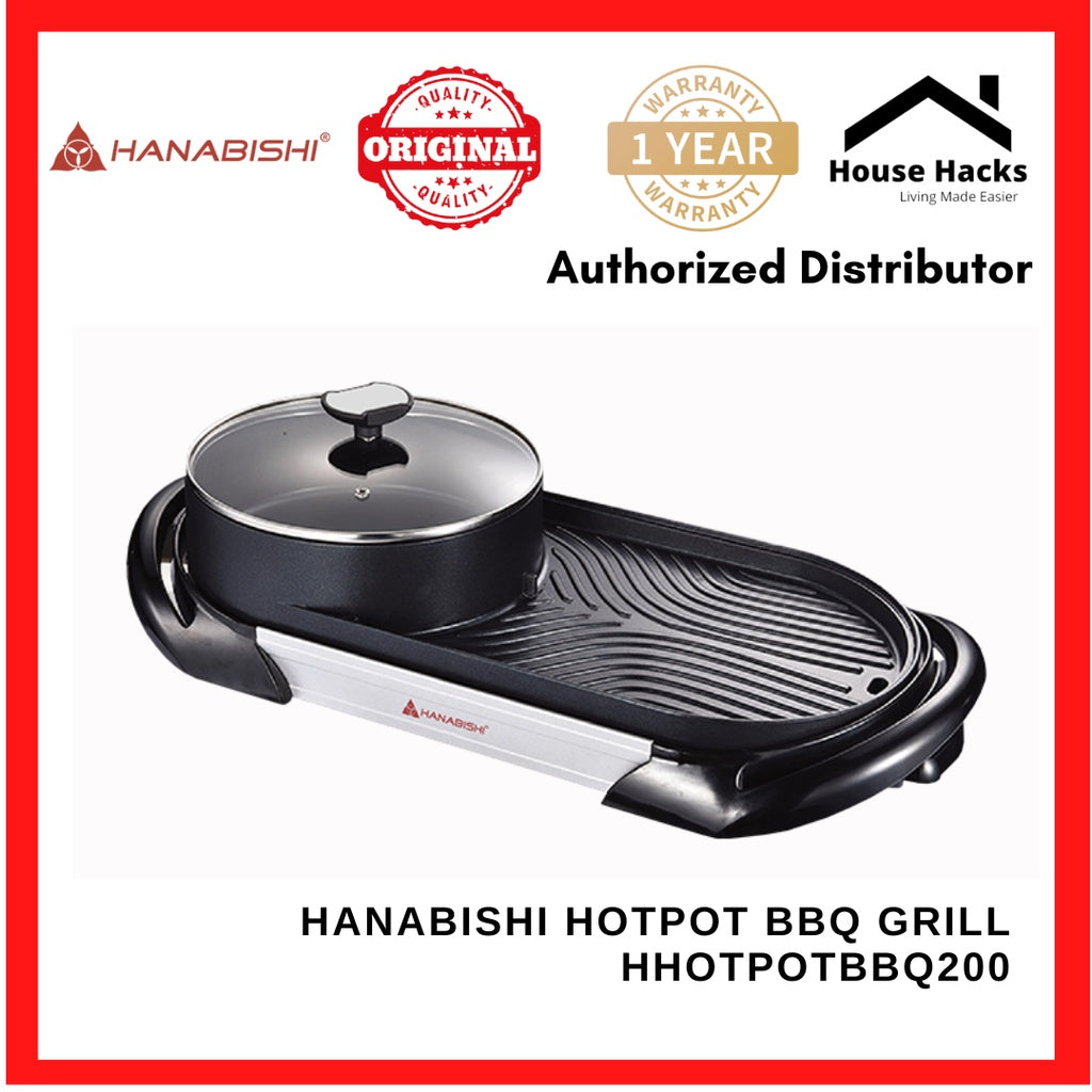 Hanabishi Hotpot BBQ Grill HHOTPOTBBQ200