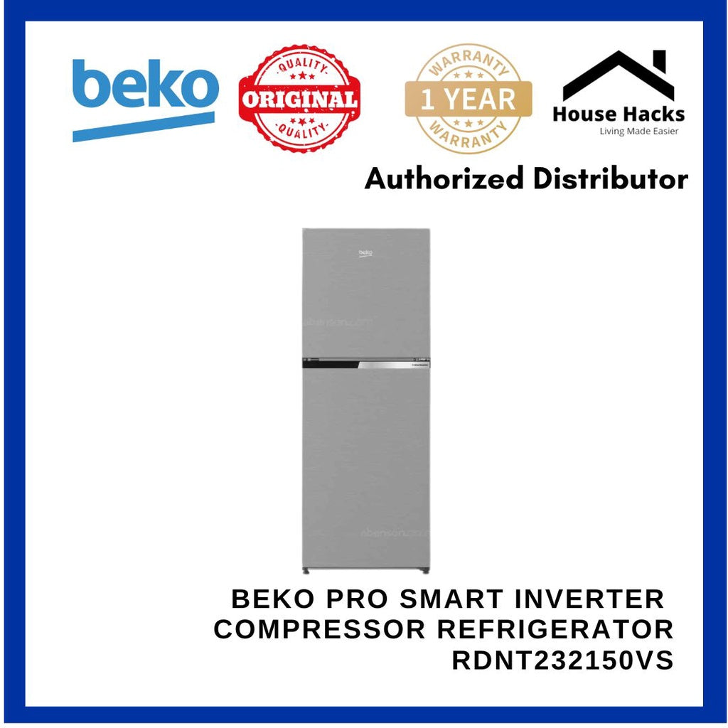 Beko Pro Smart Inverter Compressor Refrigerator RDNT232150VS