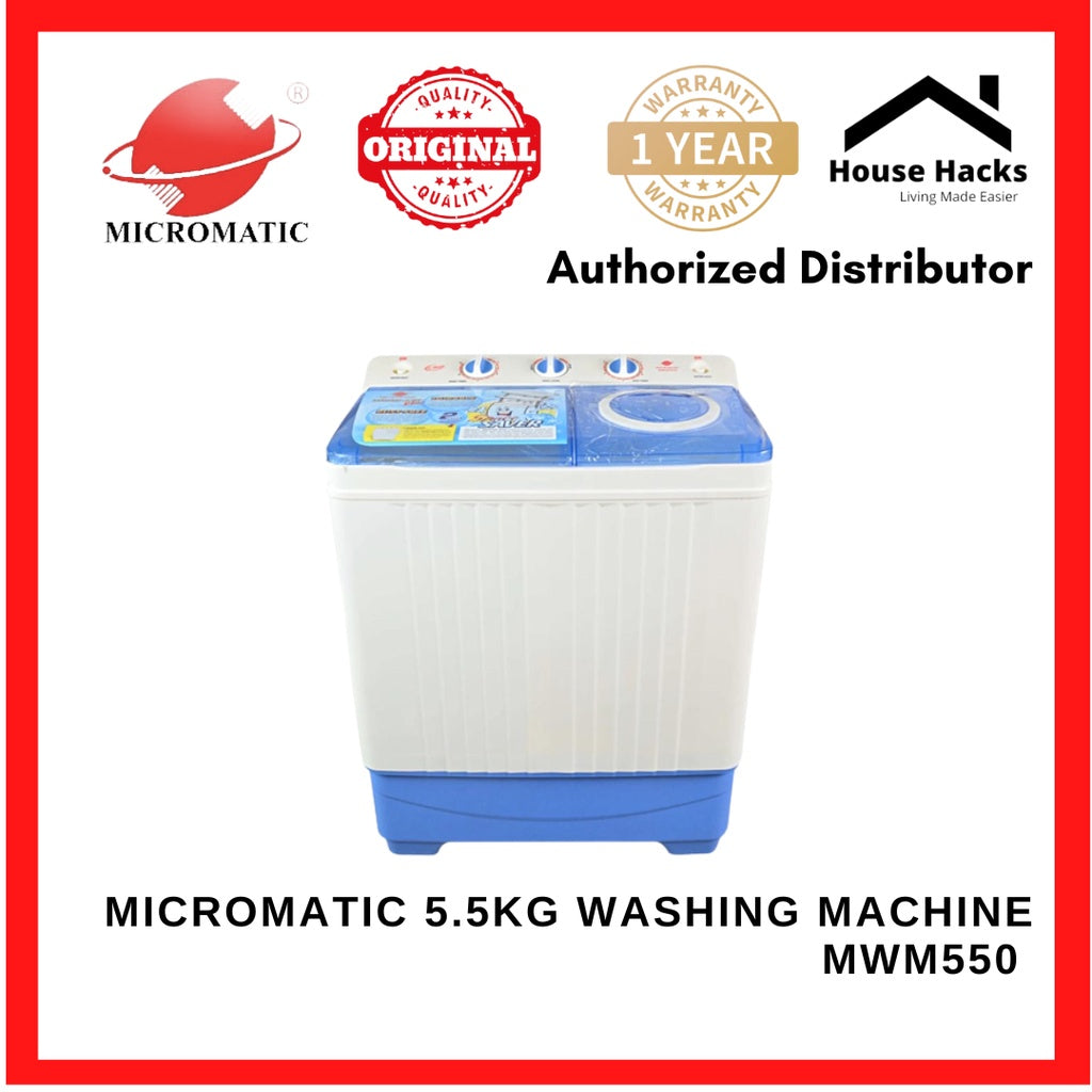 Micromatic MWM550 5.5Kg Washing Machine