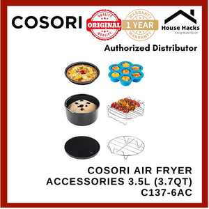 Cosori Air Fryer Accessories 3.5L (3.7QT) C137-6AC