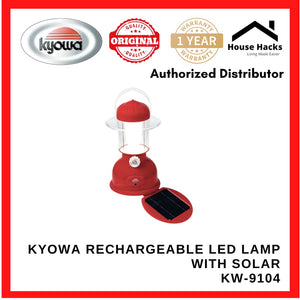 Kyowa Rechargeable Led Lamp with Solar KW-9104