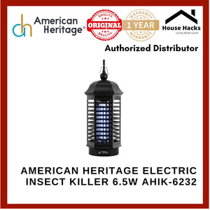 American Heritage Electric Insect Killer 6.5W AHIK-6232