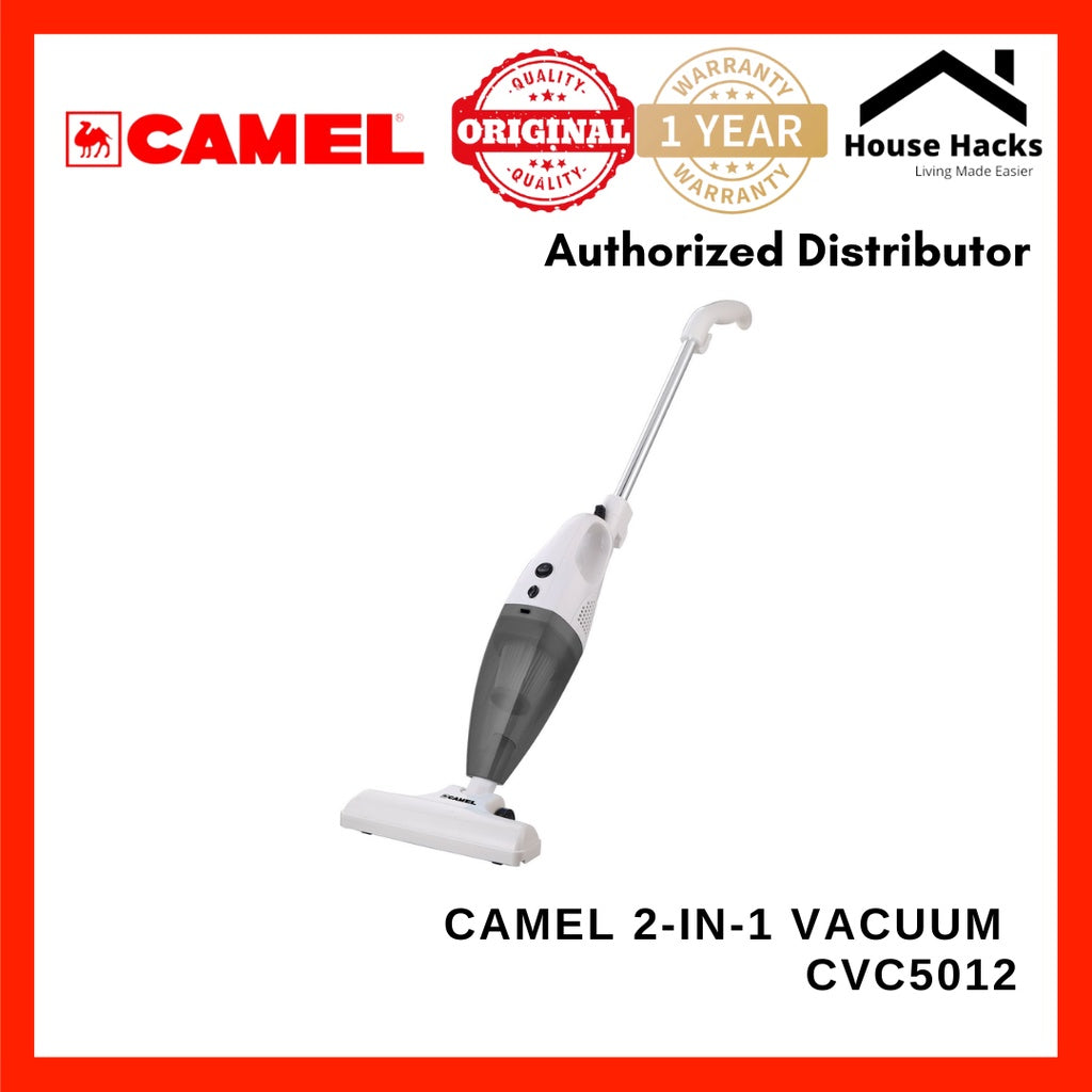 Camel CVC-501S 2-in-1 Handheld And Stick Vacuum 16KPa (White And Black)