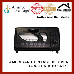 American Heritage 8L Oven Toaster AHOT-6179