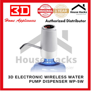 3D Electronic Wireless Water Pump Dispenser WP-5W