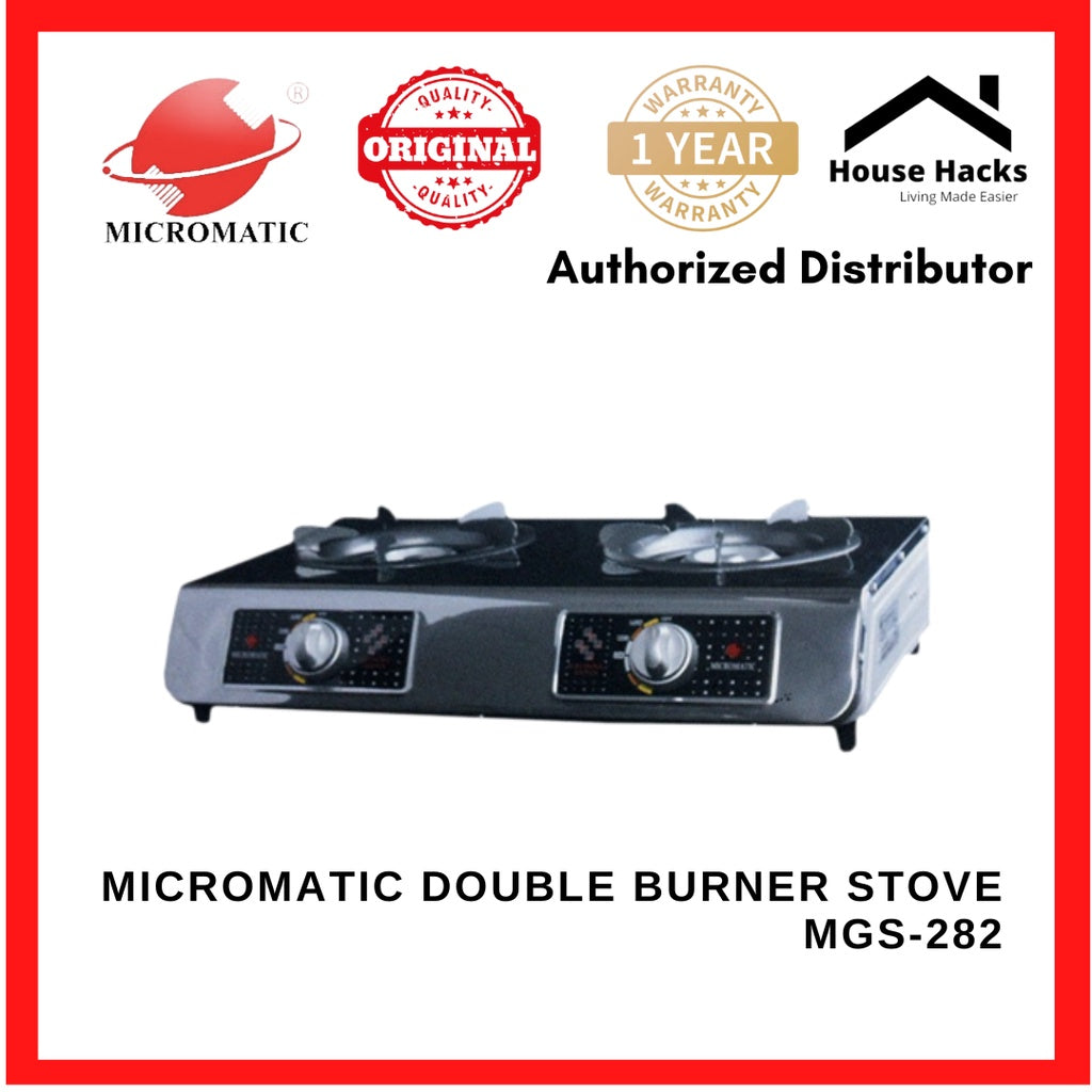 Micromatic MGS-282 Double Burner Stove