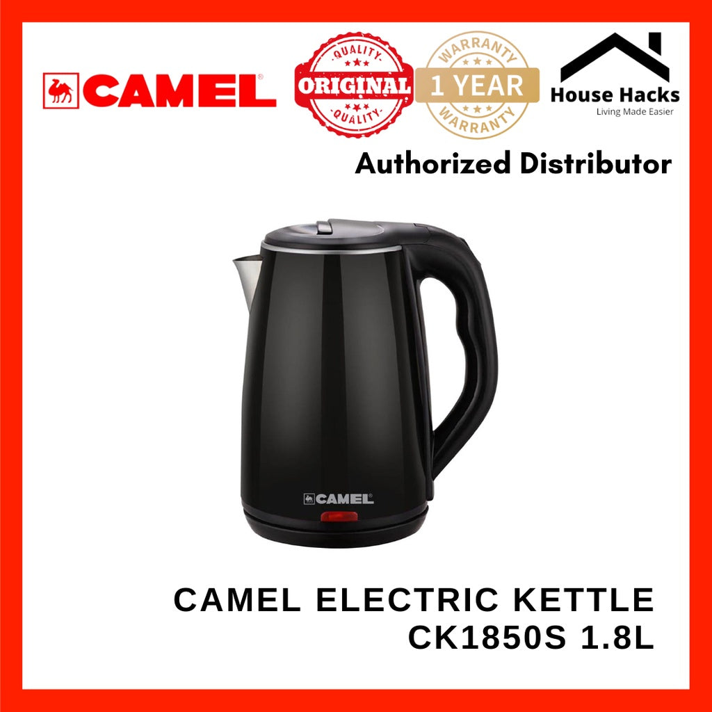 Camel CK-1840G 1.8L Electric Kettle (Black)