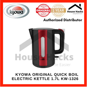 Kyowa Original Quick Boil Electric Kettle 1.7 Liter KW-1326
