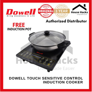 Dowell Touch Sensitive Control Induction Cooker IC-E12