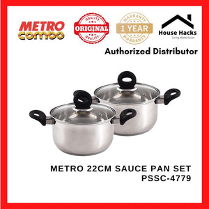 Metro 22cm Sauce Pan Set PSSC-4779