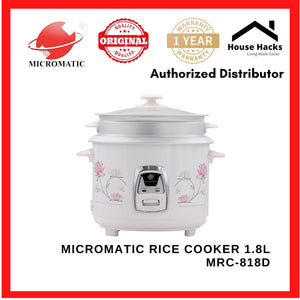 Micromatic MRC-818D Rice Cooker 1.8L