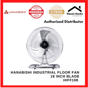 Hanabishi Industrial Floor Fan HIFF108 18 inch blade