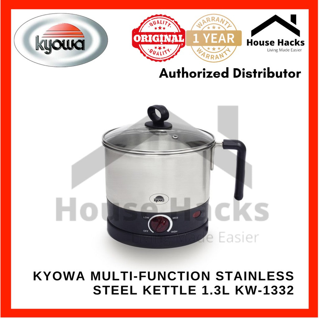 Kyowa Multi-Function Stainless Steel Kettle 1.3L KW-1332