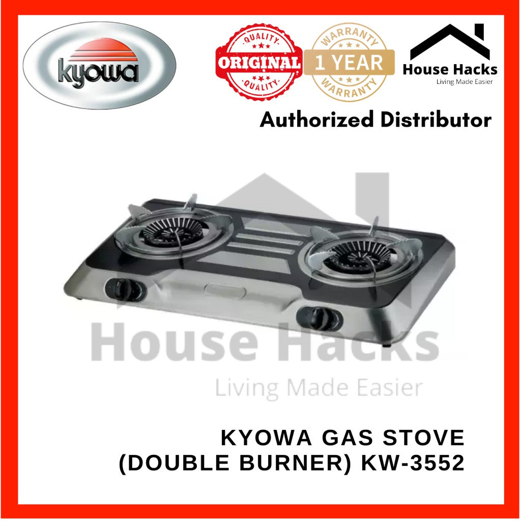Kyowa Gas stove (Double Burner) KW-3552