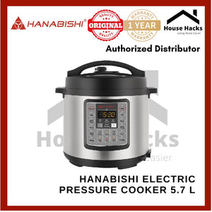 Hanabishi Electric Pressure Cooker HDIGPC10in1 10 in 1 Multi-function Digital display