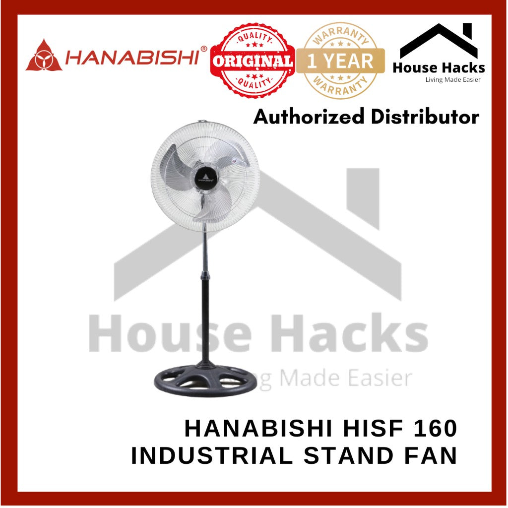 Hanabishi HISF 160 Industrial Stand Fan