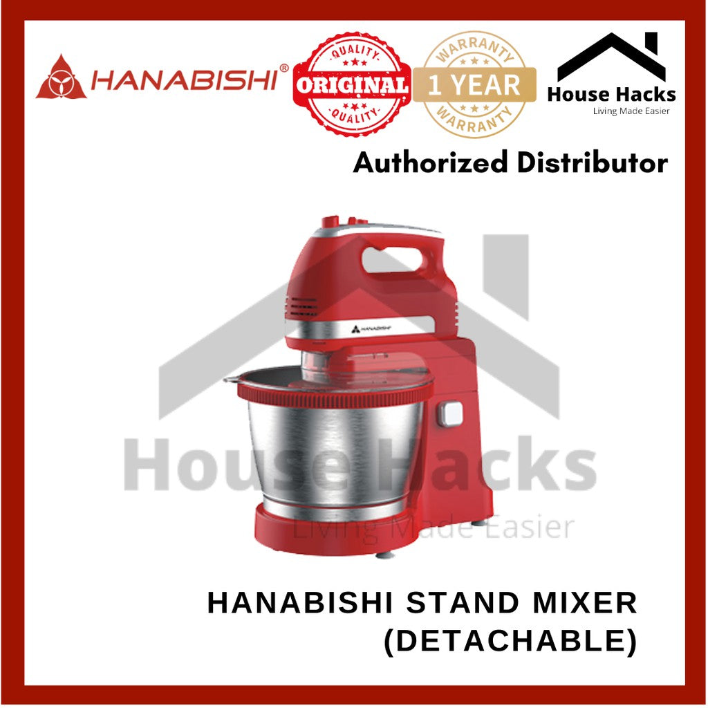 Hanabishi Stand Mixer (Detachable) HHMB-1600SS