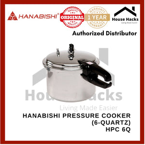 Hanabishi Pressure Cooker (6-Quartz) HPC 6Q