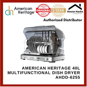 American Heritage 40L Multifunctional Sterilizing Electronic Dish Dryer AHDD-6255