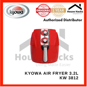 Kyowa KW-3812 Air Fryer (3.2L) Red