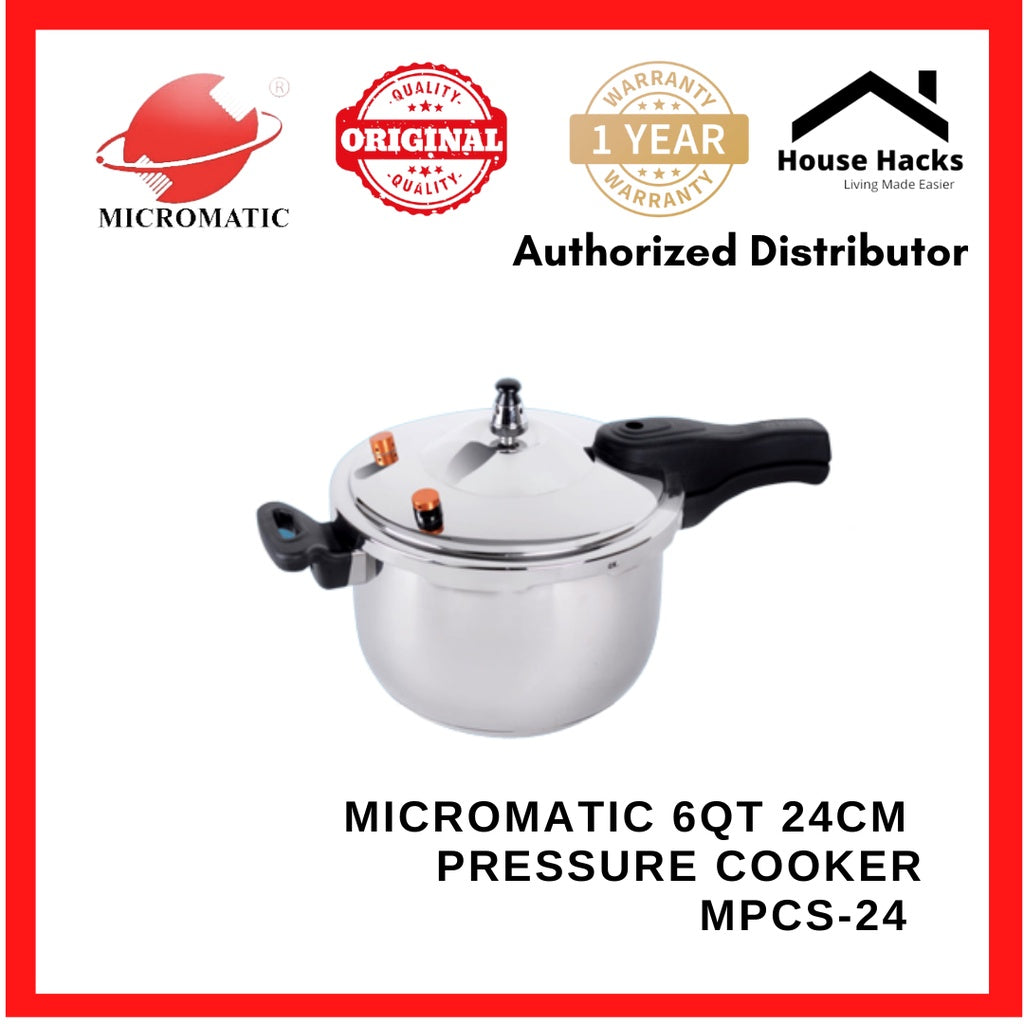 MICROMATIC MPCS-24 6qt 24cm Pressure Cooker