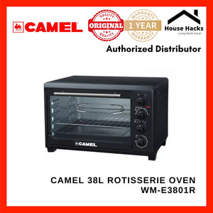 Camel WM-E3801R Rotisserie Oven Elite Series 38L (Black)