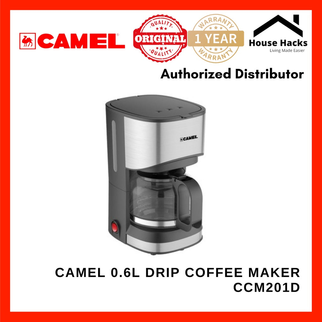 Camel CCM-201D Drip Type Coffee Maker 0.6L (Black)