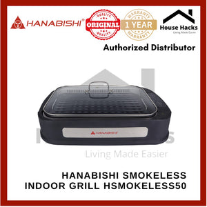 Hanabishi Smokeless Indoor Grill HSMOKELESS50