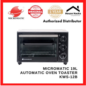 Micromatic KWS-12B 19L Automatic Oven Toaster