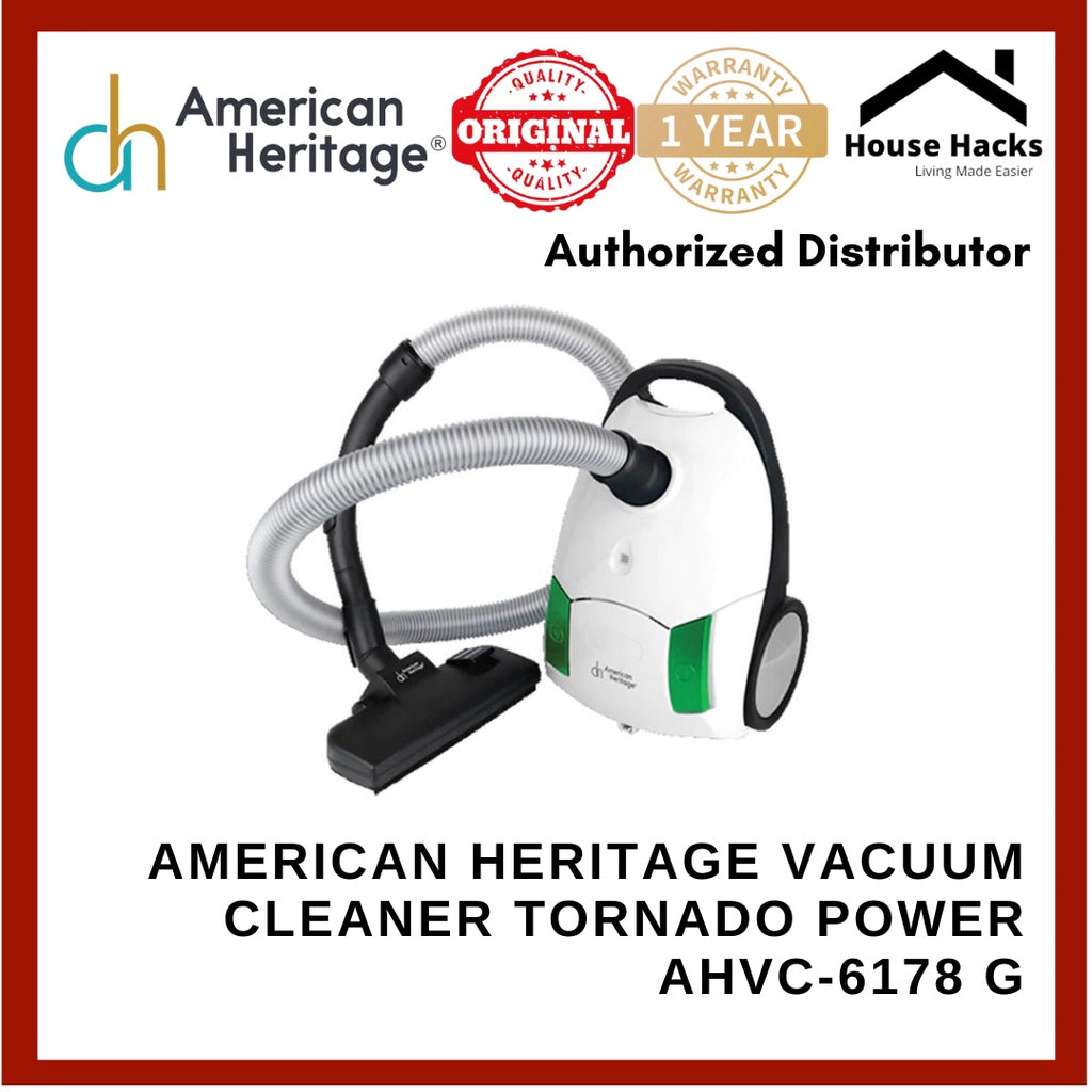 American Heritage Vacuum Cleaner Tornado Power AHVC-6178
