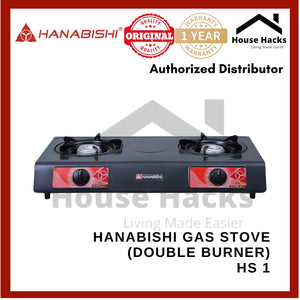 Hanabishi Gas Stove (Double burner) HS1