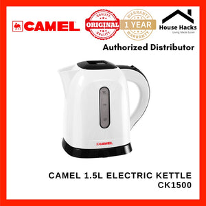 Camel CK-1500 Cordless Electric Kettle 1.5L With LED Light Indicator And Overheat Protection