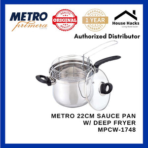 Metro 22CM Sauce Pan w/ Deep Fryer MPCW-1748