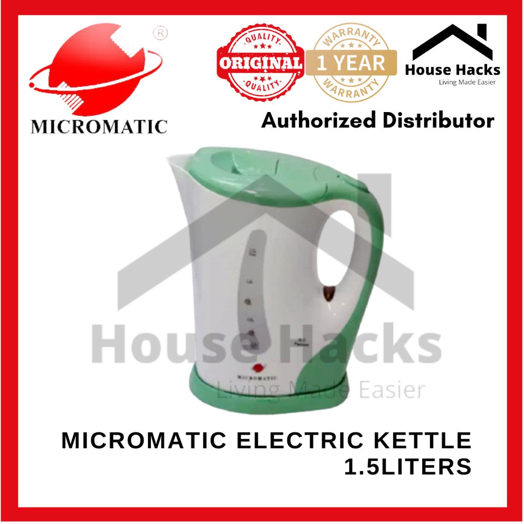 Micromatic Electric Kettle 1.5L MCK-1700