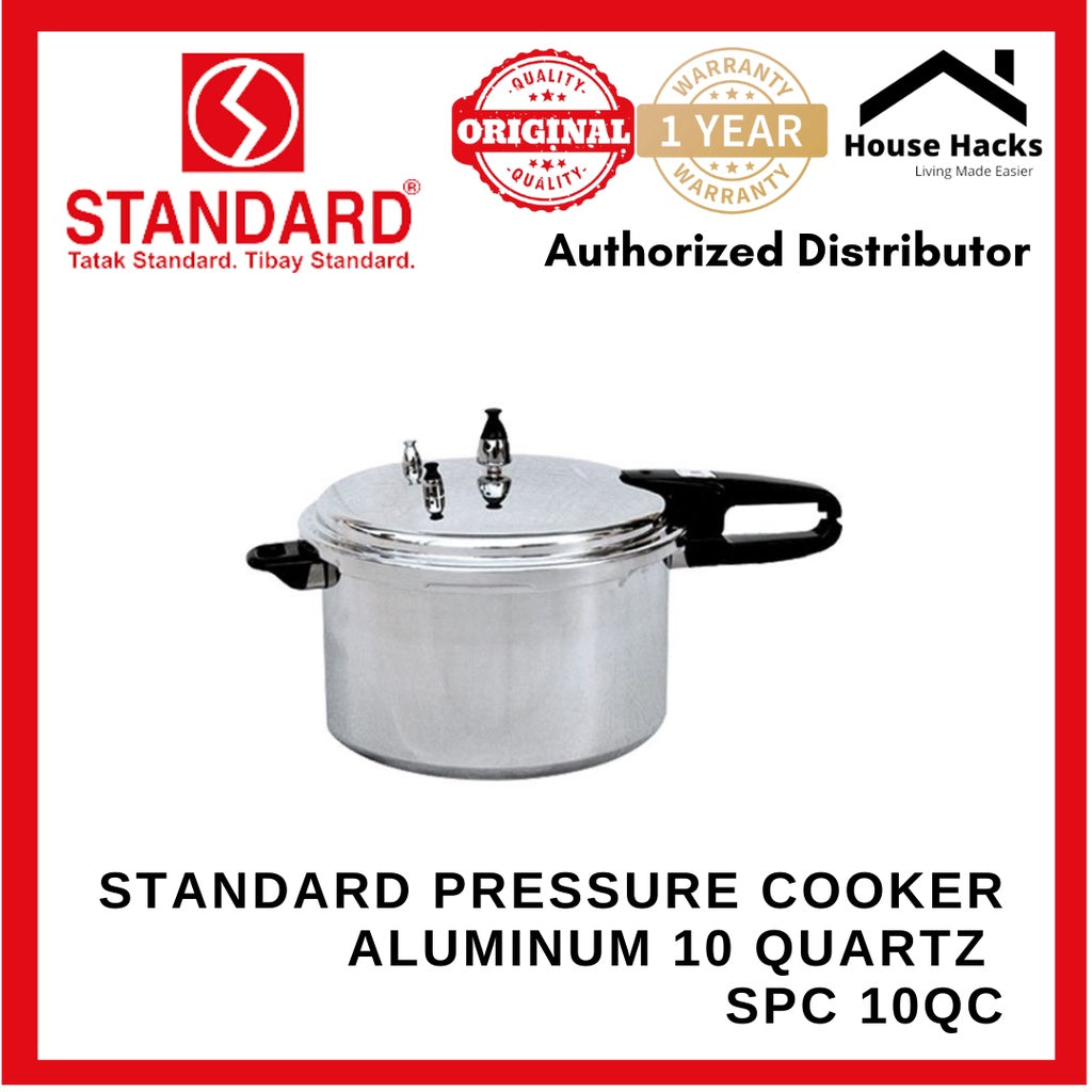 Standard Pressure Cooker Aluminum 10 Quartz SPC 10QC
