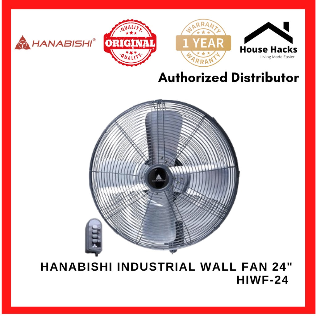 Hanabishi HIWF-24 Industrial Wall Fan 24