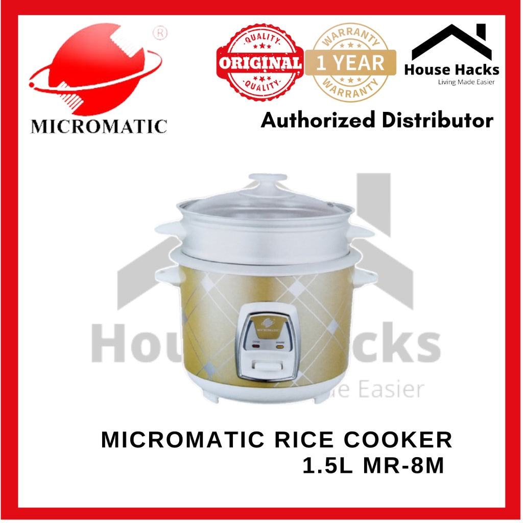 Micromatic Rice Cooker 1.5L MR-8M