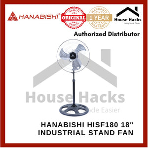 Hanabishi HISF180 18" Industrial Stand Fan
